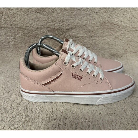 Vans Atwood Peach White SK8 Shoes Sneakers  500714 Low Top Women's Size 7.5 - Picture 1 of 10